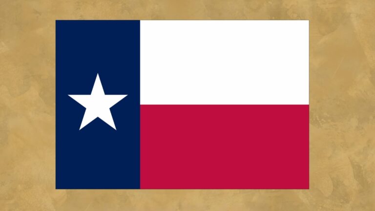 The Texas Flag, Representing the Projected Population Growth in Texas by 2030