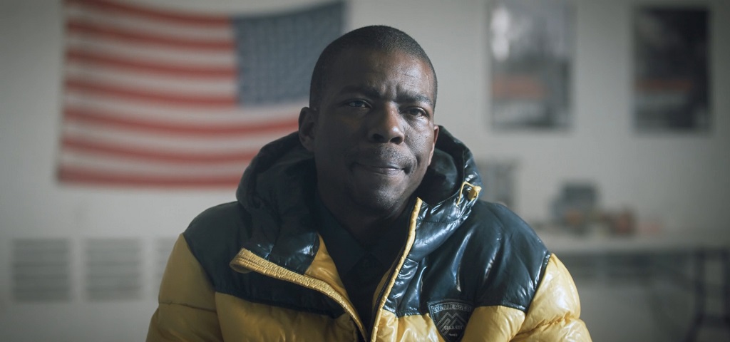 Immigrant man in a shelter, excluded from health or social coverage