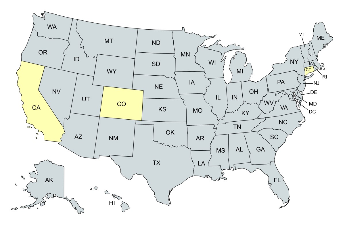 US States That Start with C
