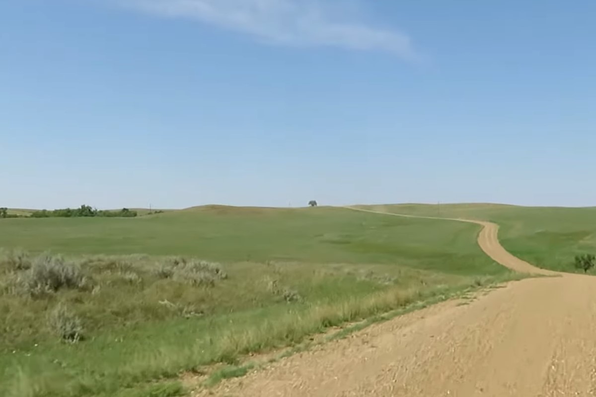 Wide open prairies are the symbol of North Dakota