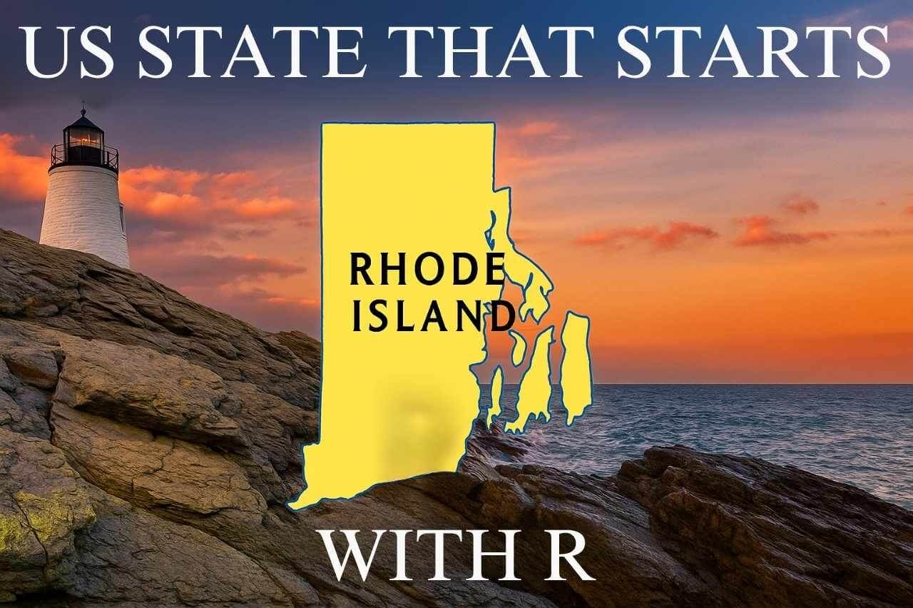 Rhode Island Is the Only US State That Starts With R