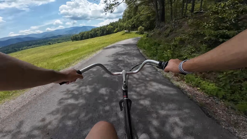 Biking Cades Cove Loop